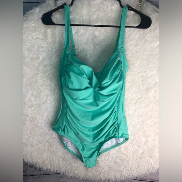 VENUS Aqua One-Piece Swimsuit NWT Size 16 - Picture 6 of 15